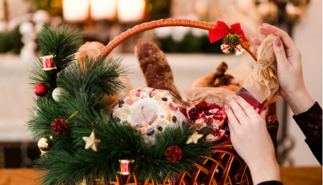 Cestas navideñas saludables para evitar los excesos en fechas decembrinas